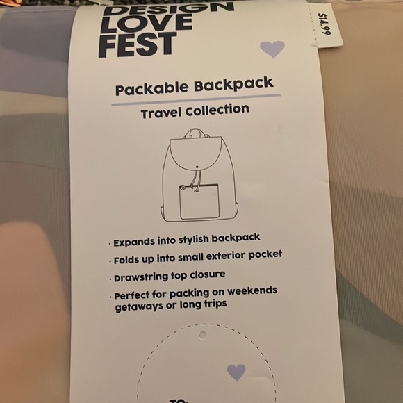 NWT Packable Backpack - Picture 4 of 4